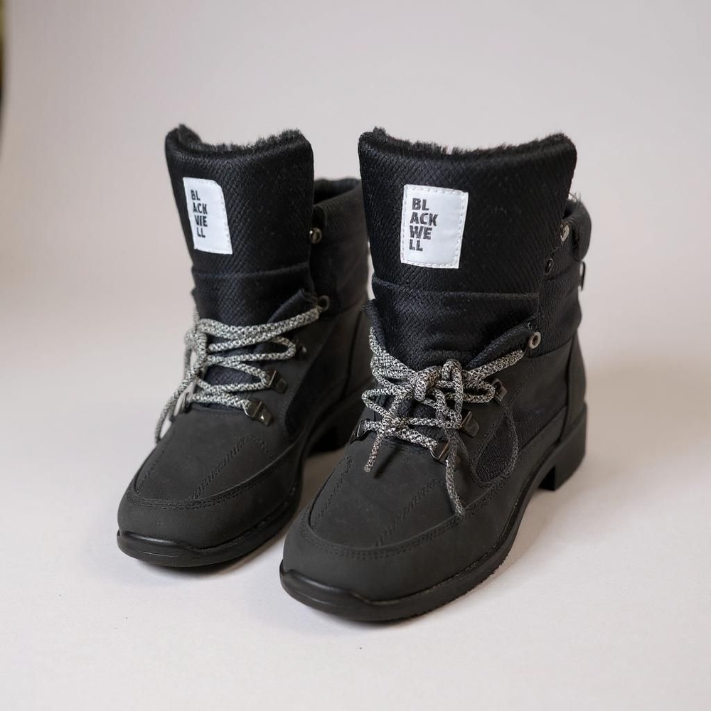 Men's Black Snow Boots